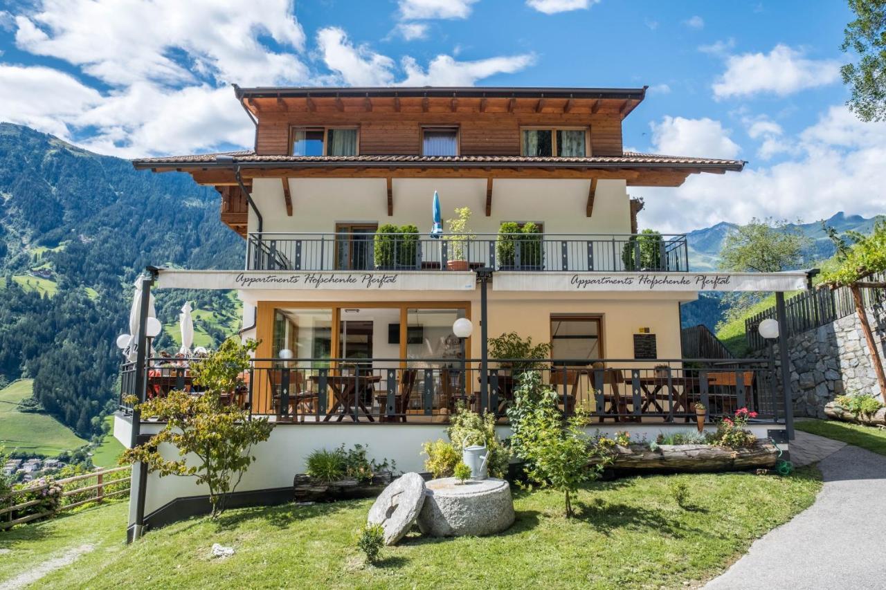 Hofschenke Pfeiftal - Almenrausch Lägenhet San Martino In Passiria  Exteriör bild